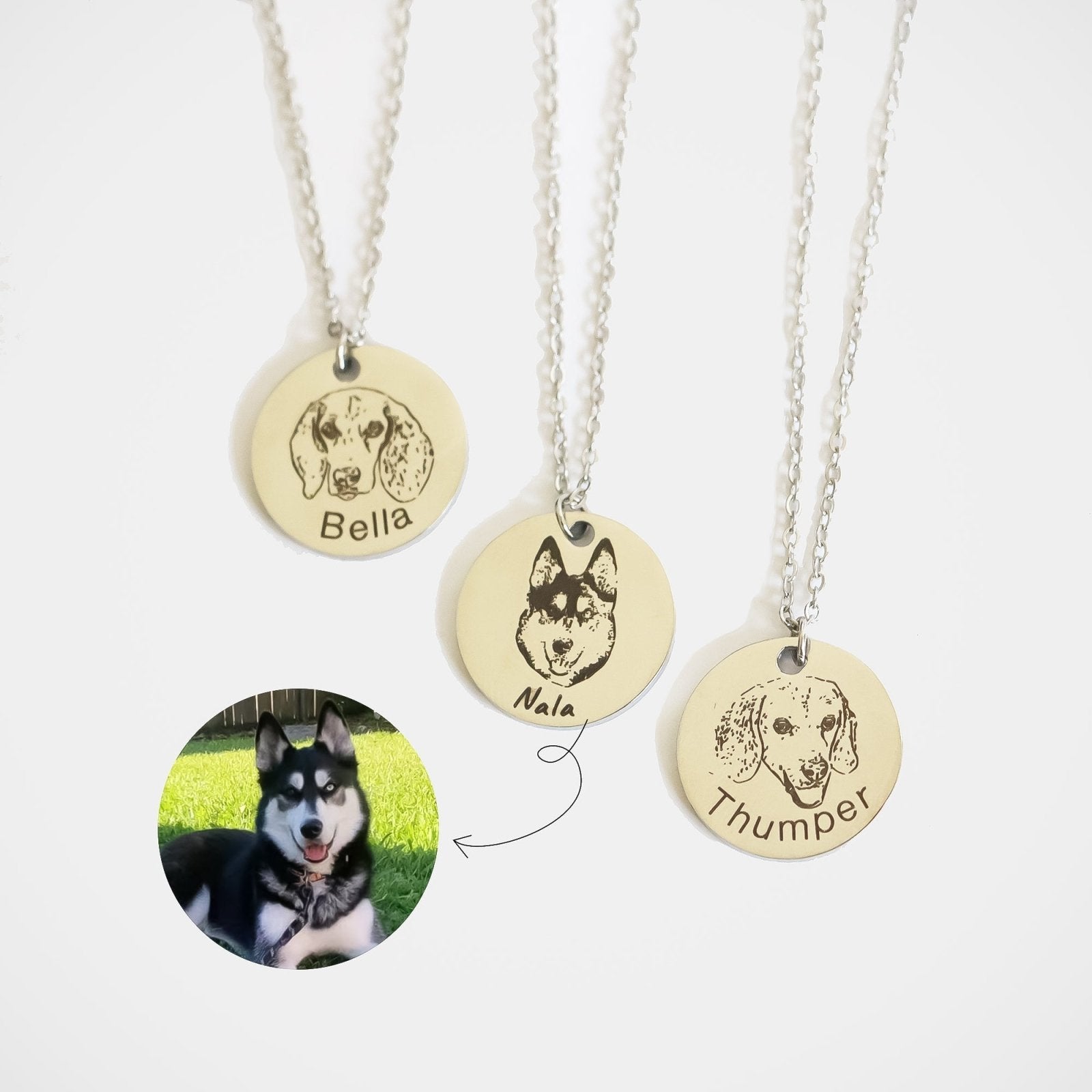 Custom Pet Jewelry, Pet Portrait Custom Necklace, Personalized Pet Gifts, Custom  Dog Necklace, Gift for Pet Dog Necklace, Pet Momorial - Etsy